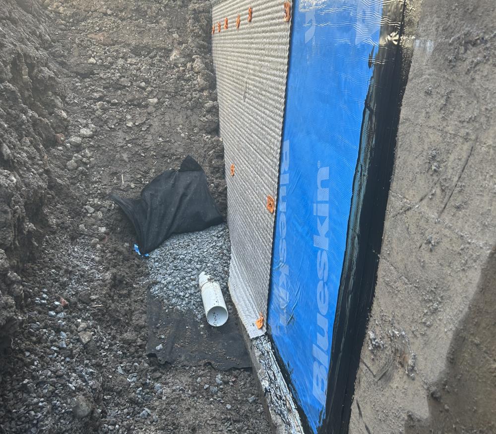 French drain North Shore Montreal Laval St-Eustache St-Therese Terrebonne