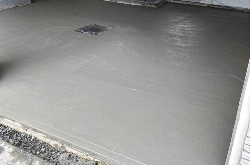 Remplacement de dalle de béton de garages